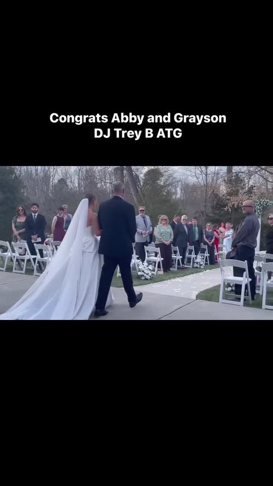 Wedding video featuring Trey Byrum of ATG