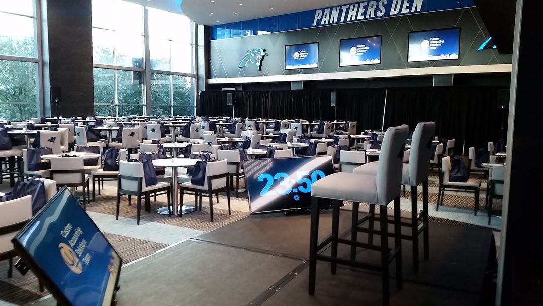 Corporate event at Bank of America Stadium
