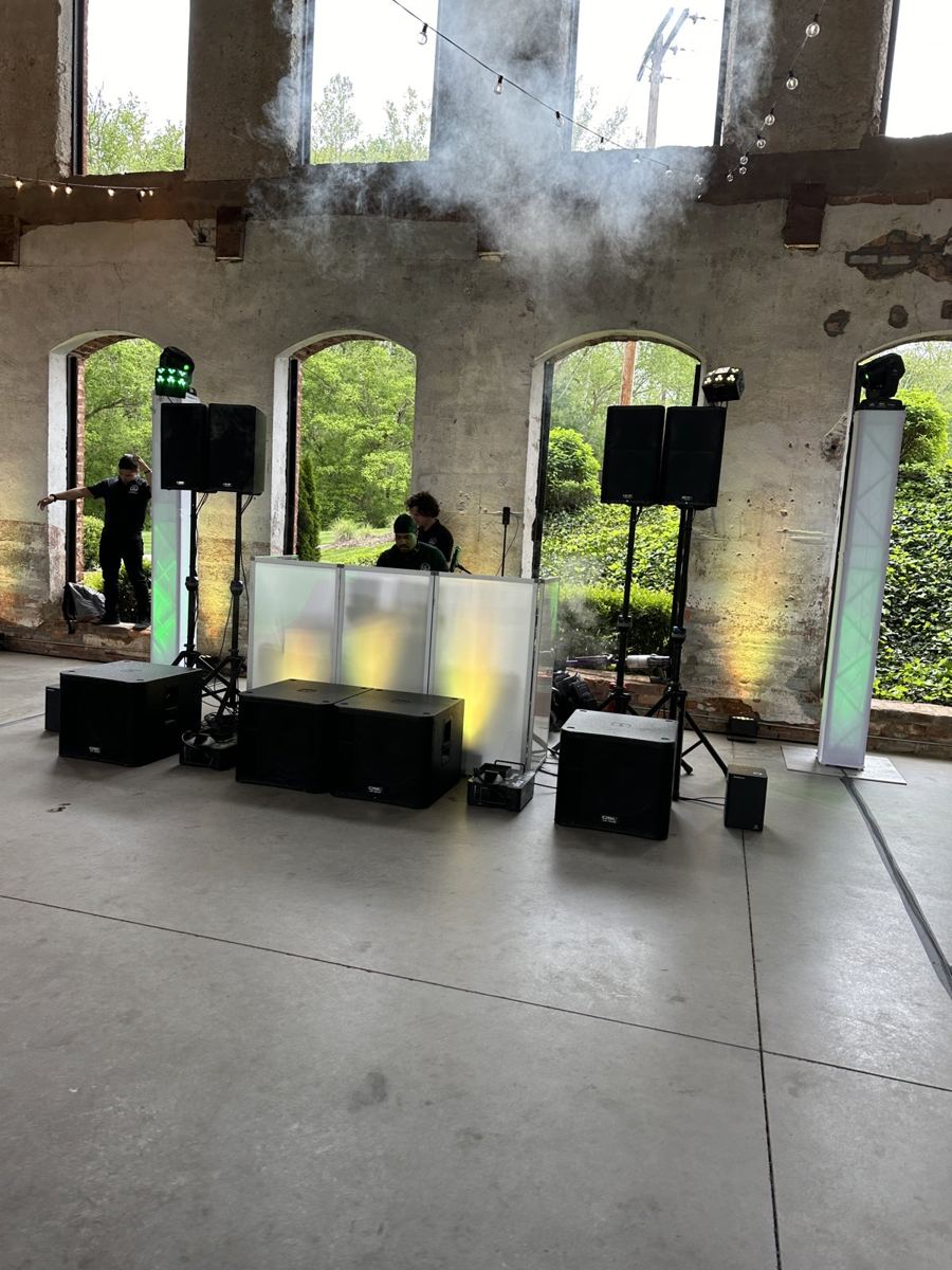 East Lincoln High School prom in the main hall