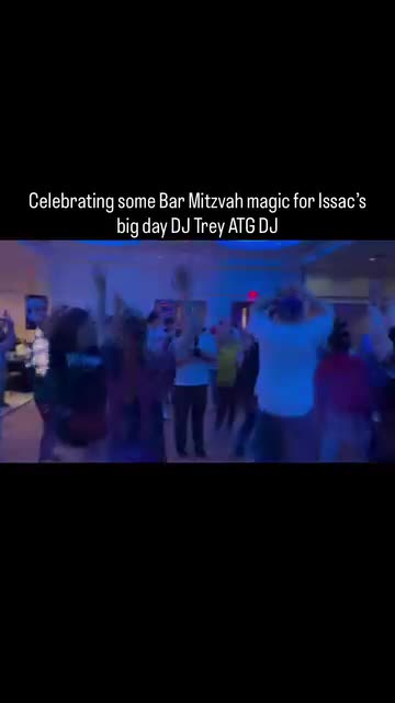 Mitzvah celebration video featuring Trey Byrum of ATG