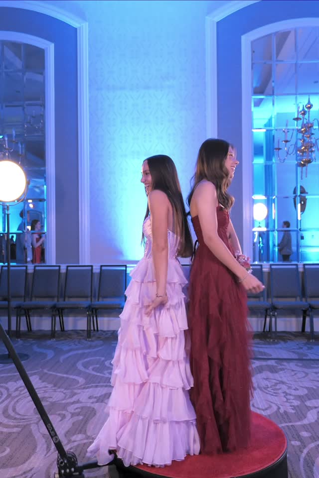 High school prom at Le Méridien Charlotte