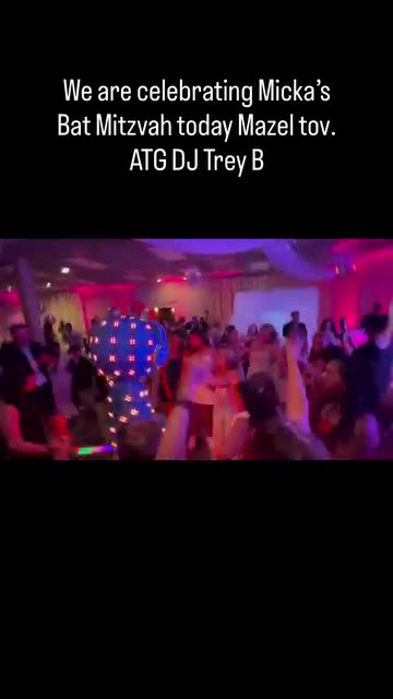 Mitzvah celebration video featuring Trey Byrum of ATG