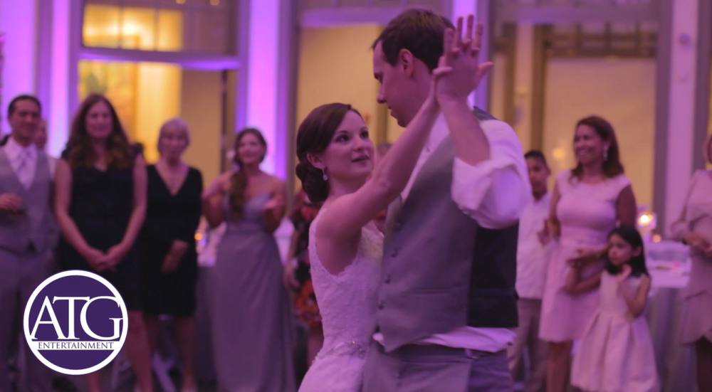 Wedding at Daniel Stowe Botanical Garden with ATG Entertainment