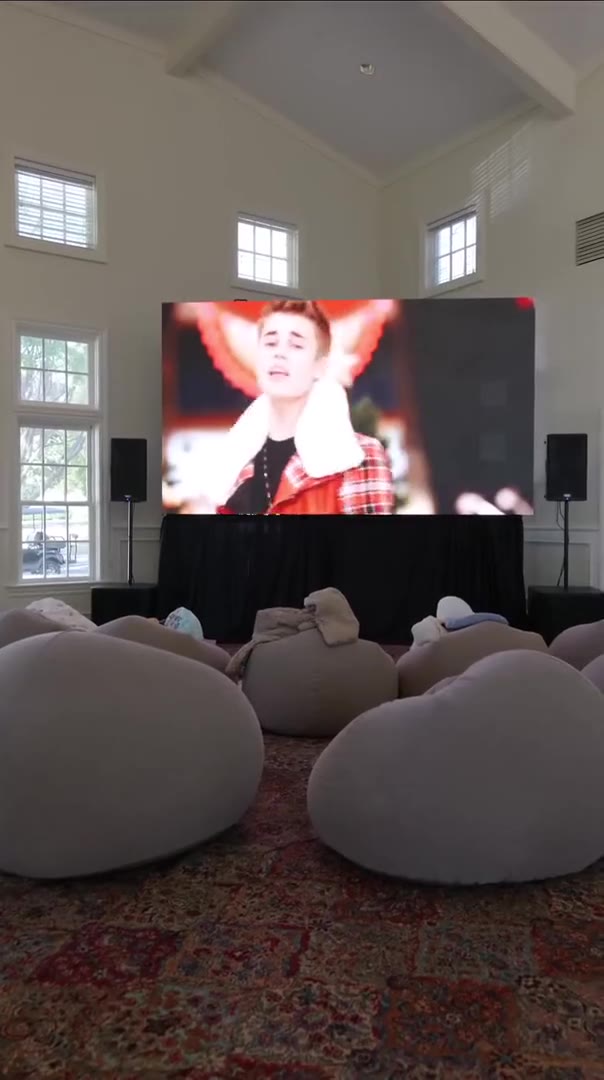 Family movie day at Trump National Golf Club