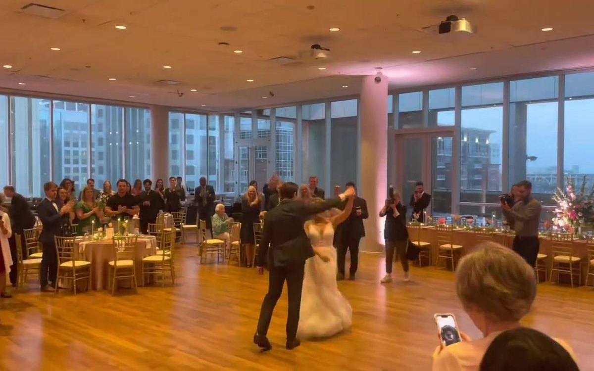 A first dance at the Mint Museum Uptown
