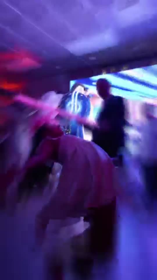 Bat Mitzvah with a massive LED video wall