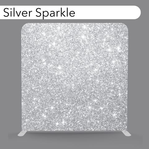 Silver Sparkle backdrop