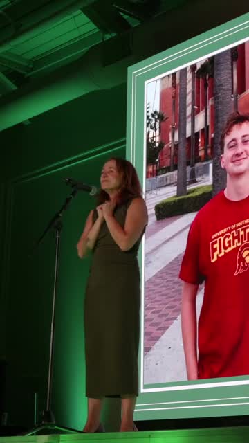 Fundraiser with screens, lights and sound at The Casey