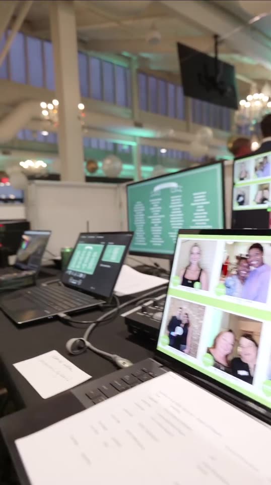 Running AV at Charity gala