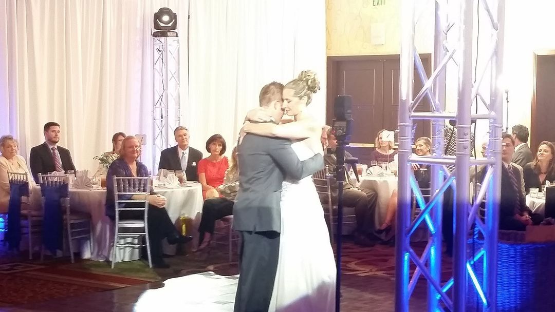 Wedding reception at Charlotte Marriott SouthPark