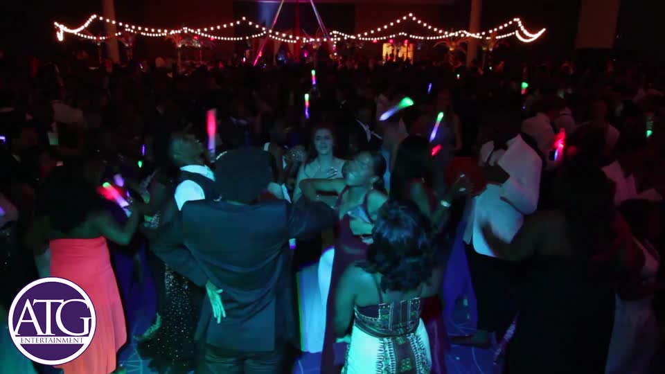 High school prom at the Charlotte Convention Center