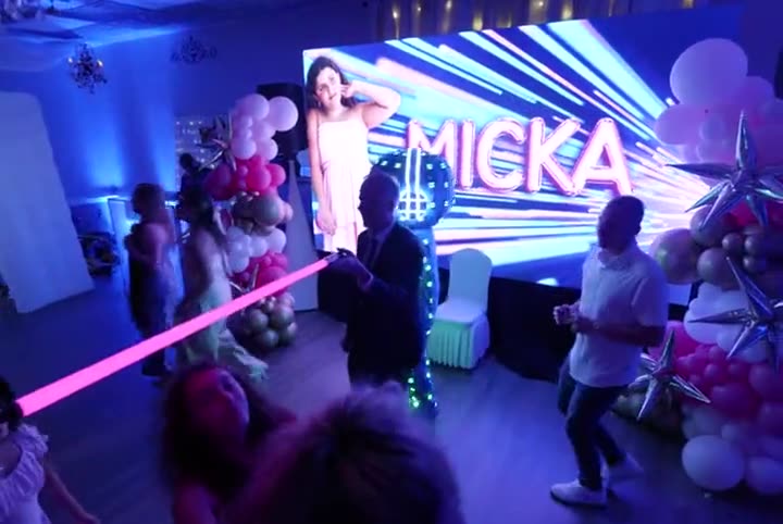 Glow Limbo Pole