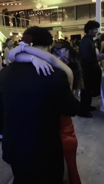 Prom on an LED stage