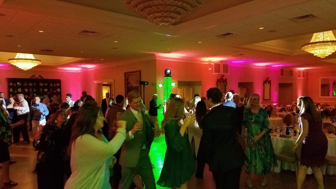 Wedding reception at Gaston Country Club