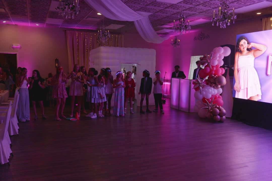 Mitzvah celebration at South Charlotte Banquet Center