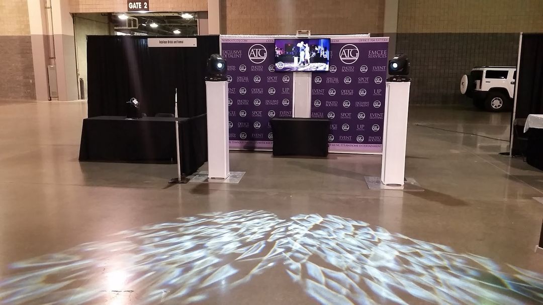 ATG showcase booth at the Charlotte Convention Center
