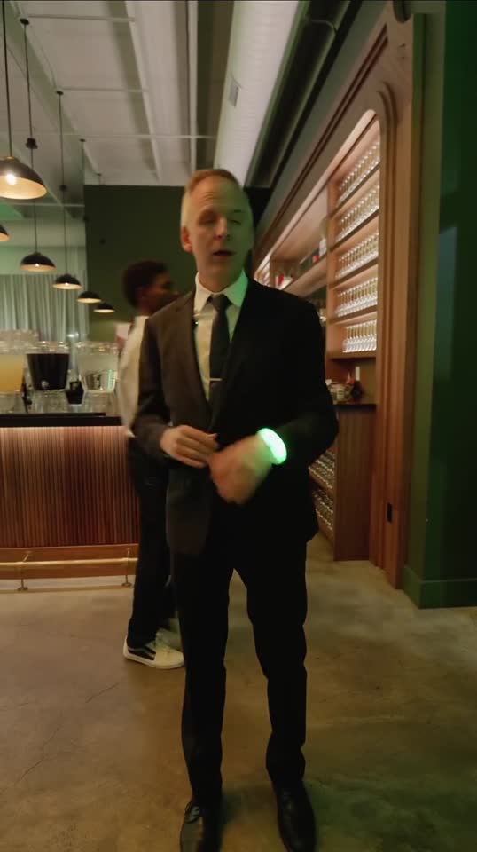 Interactive LED wristbands lighting up the audience at a fundraiser at The Casey