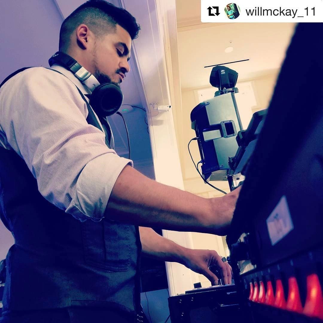 ATG DJ at a wedding at Trump National