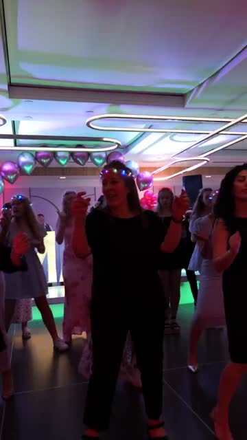 Bat Mitzvah energy from the first song