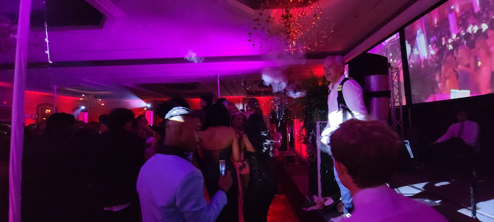 High school prom at Le Méridien Charlotte
