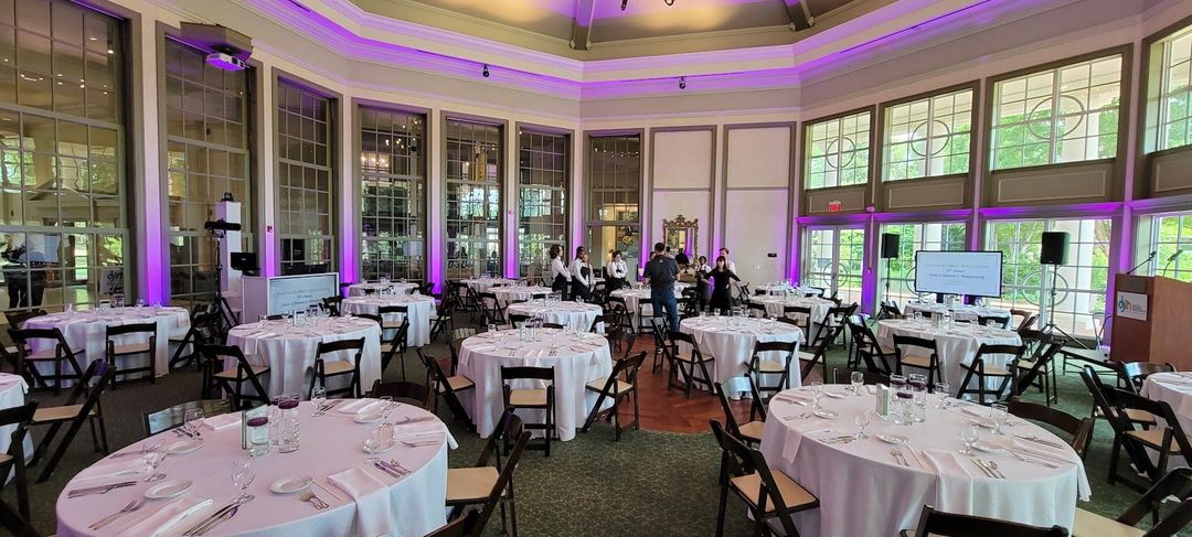 Business association event at Daniel Stowe Botanical Garden
