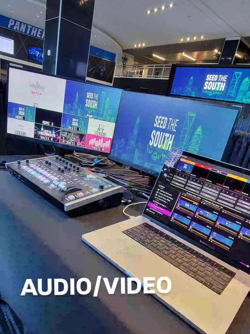 ATG audio and video at Bank of America Stadium