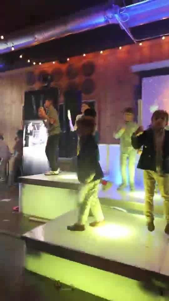 Mitzvah celebration with the bubble wrap dance floor