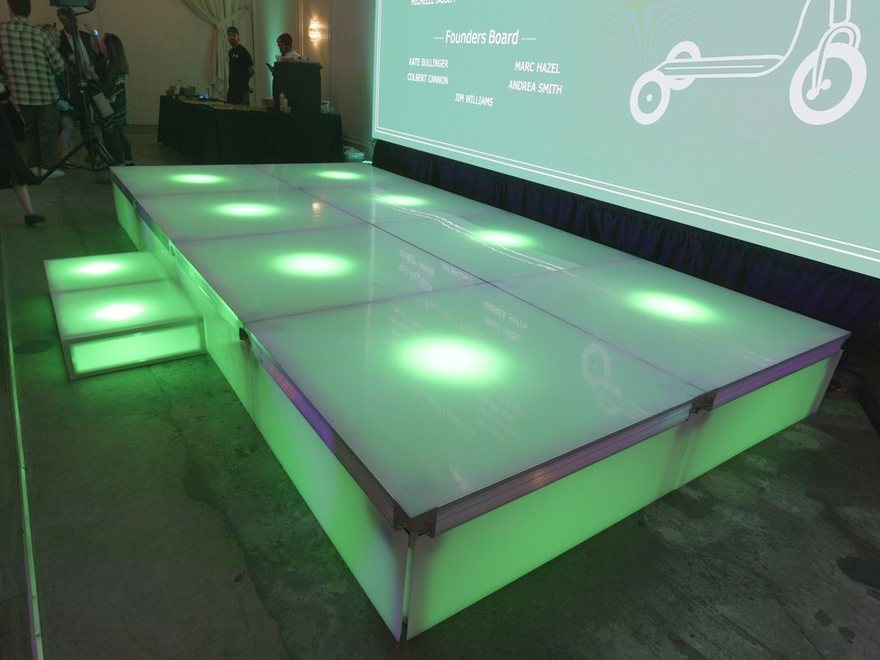 Staging and lighting