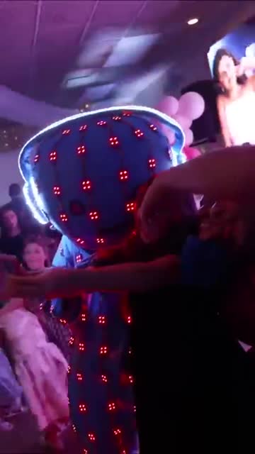 Bat Mitzvah with a massive LED video wall