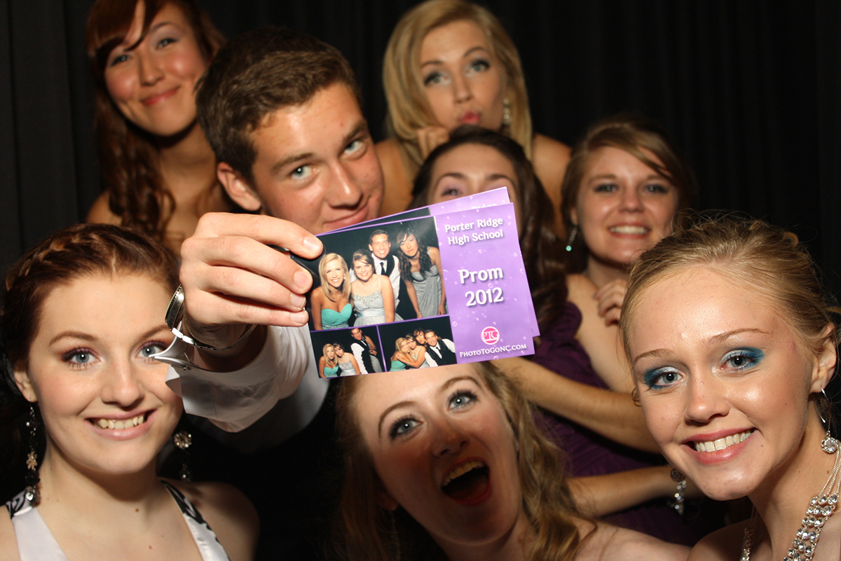 Party photo booth in Charlotte, NC